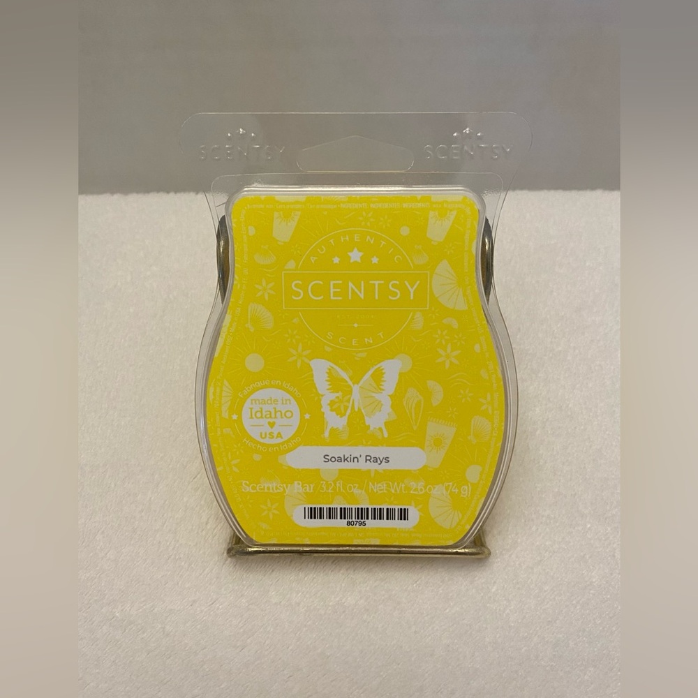 Scentsy Soakin’ Rays Wax Melt - BUNDLE TO SAVE